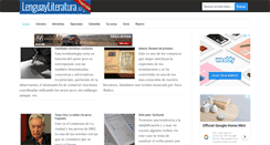 Desktop Screenshot of lenguayliteratura.org